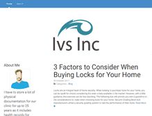 Tablet Screenshot of ivs-inc.com